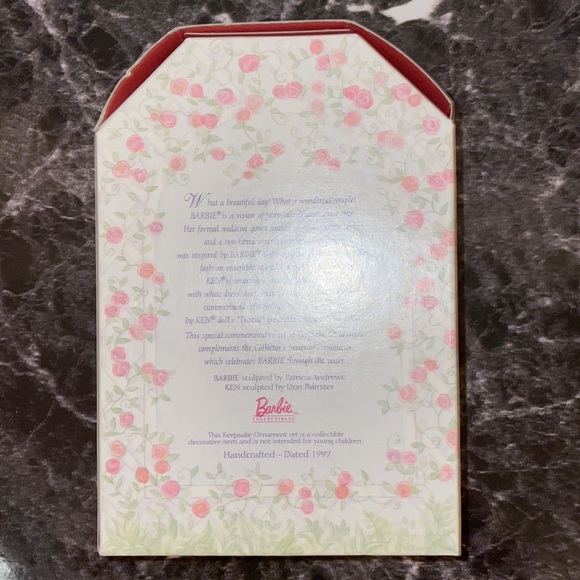 NIB hallmark Barbie and Ken ornaments set - Picture 3 of 4
